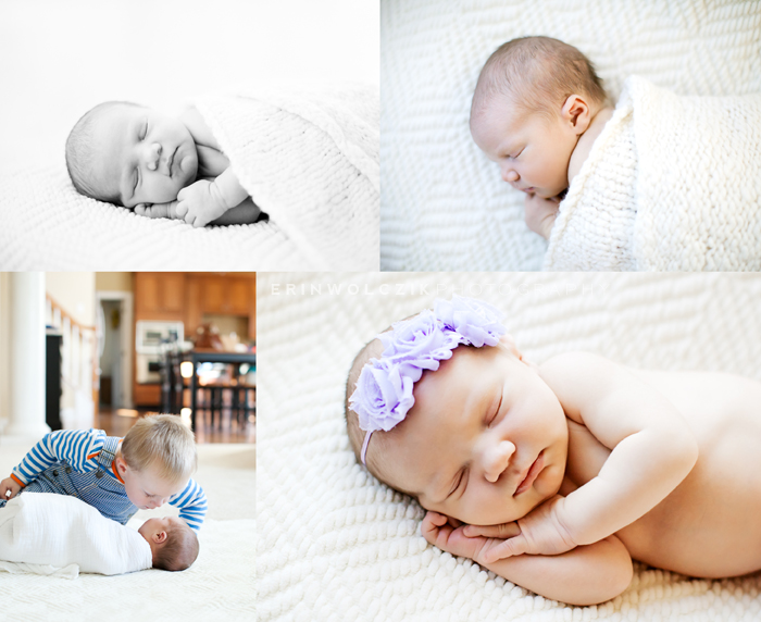 newborn baby girl sleeping ~ Grafton, MA newborn photography