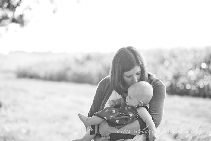 six-month-old .  family photographer ~ worcester, ma