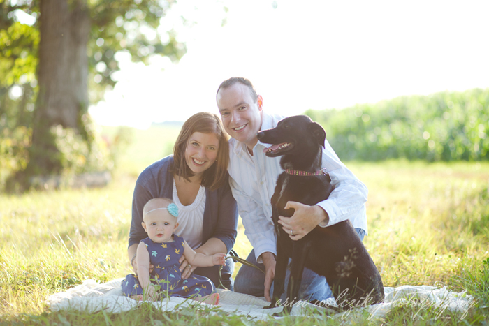 six-month-old .  family photographer ~ worcester, ma