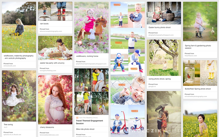 spring photo inspiration . pinterest board by erin wolczik photography