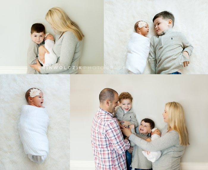 family of 5 . newborn photographer . shrewsbury, ma