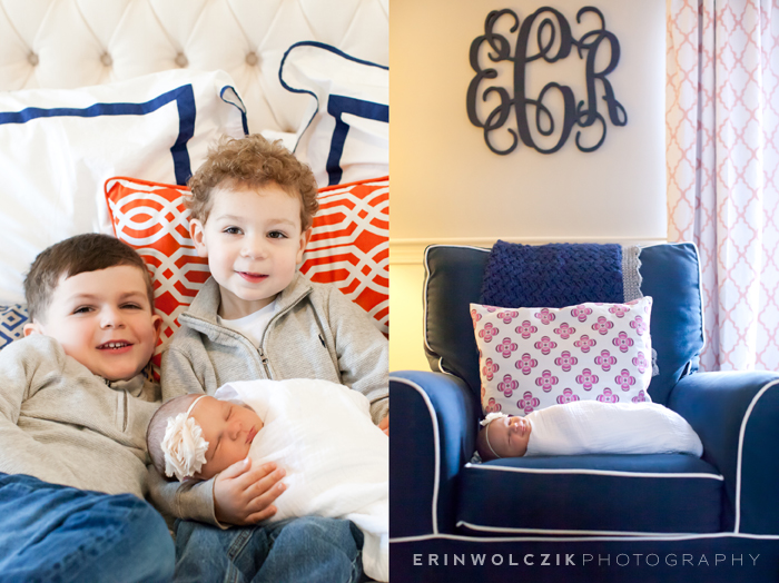 family of 5 . newborn photographer . shrewsbury, ma