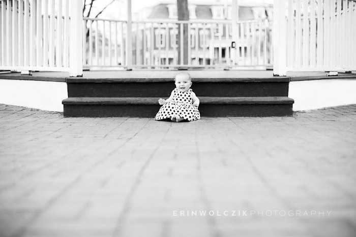 sweet in polka dots . 6-month-old-photographer . north grafton, ma