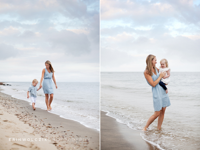 sunrise at the beach . family photographer . cape cod, ma