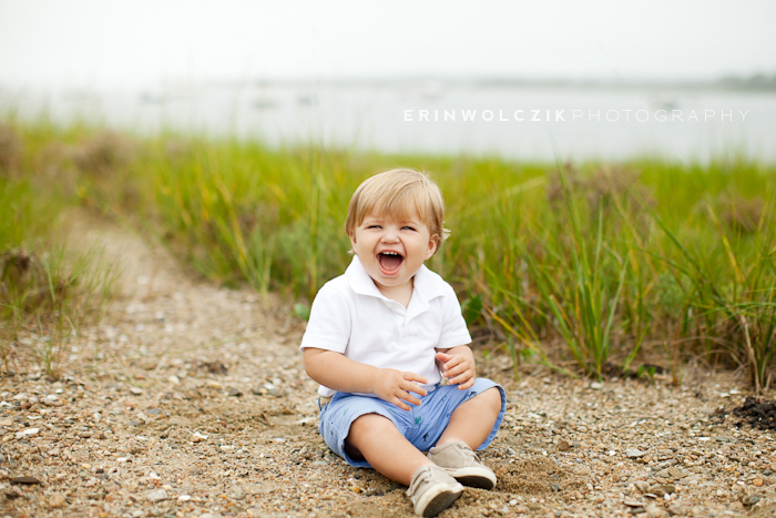 by the sea . one-year-old photographer . cape cod, ma