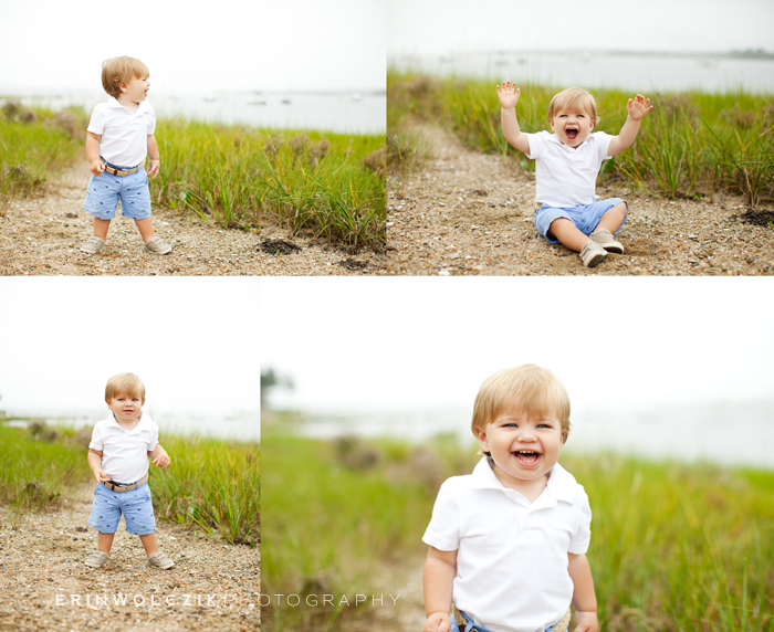 by the sea . one-year-old photographer . cape cod, ma