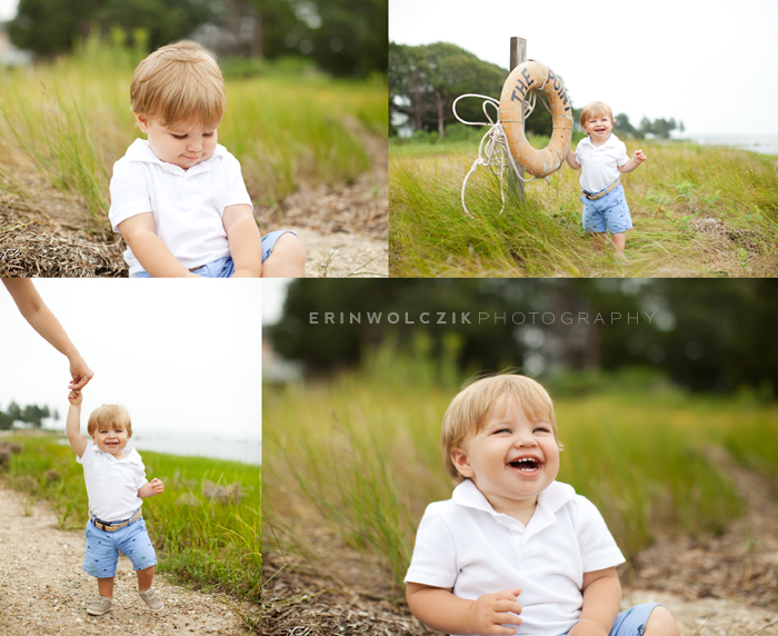 by the sea . one-year-old photographer . cape cod, ma