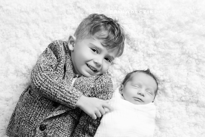brothers for life . sibling newborn photography . westborough, ma