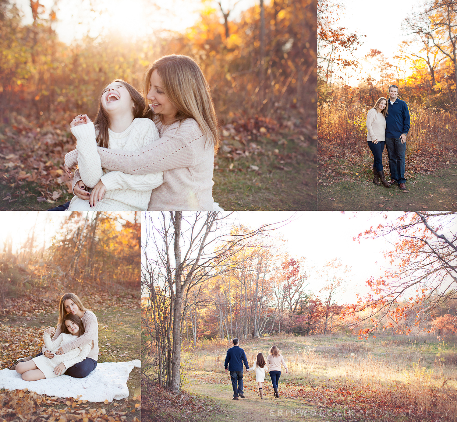 fall in new england . massachusetts family photographer