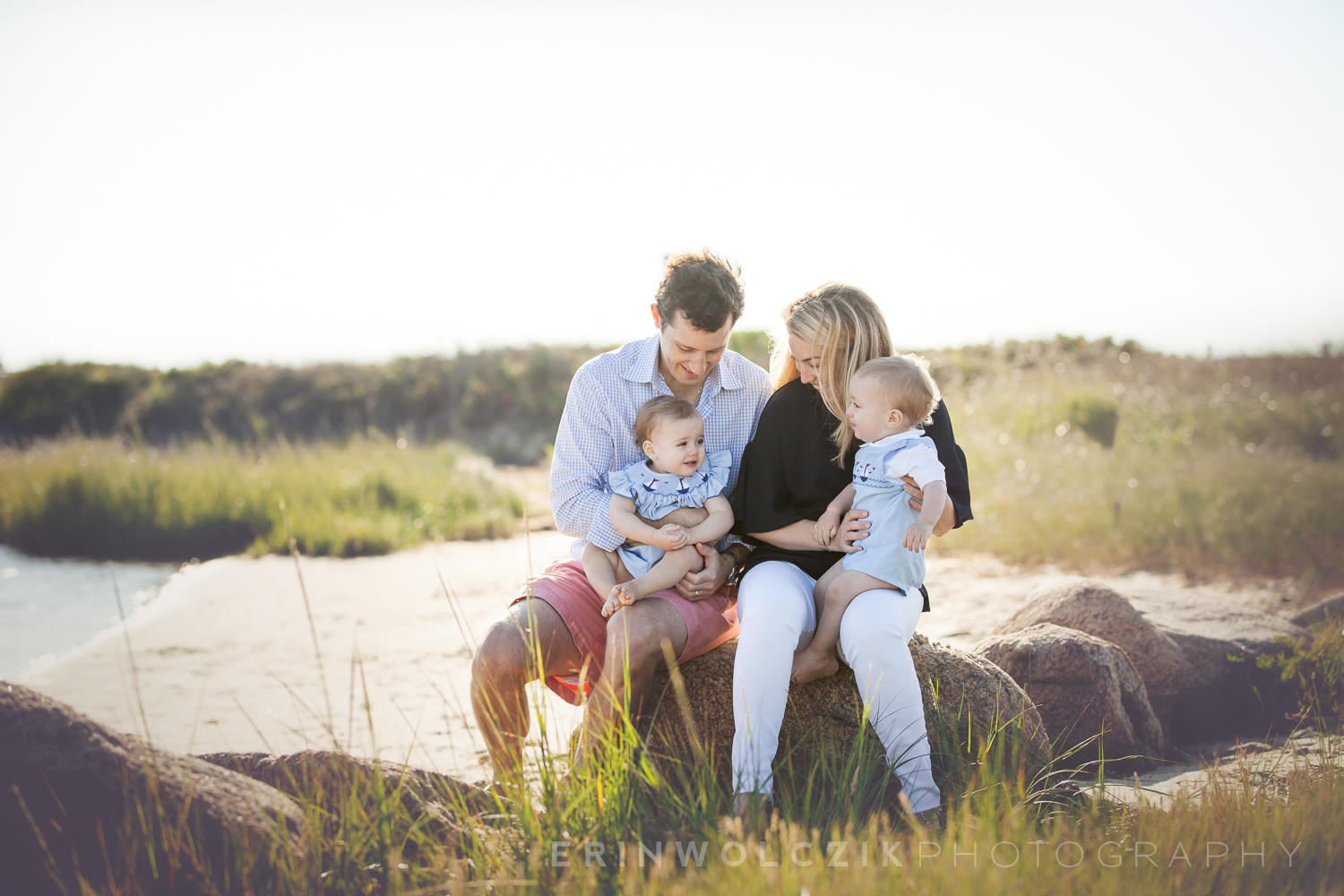 first birthday at the beach . twin photographer . falmouth, ma