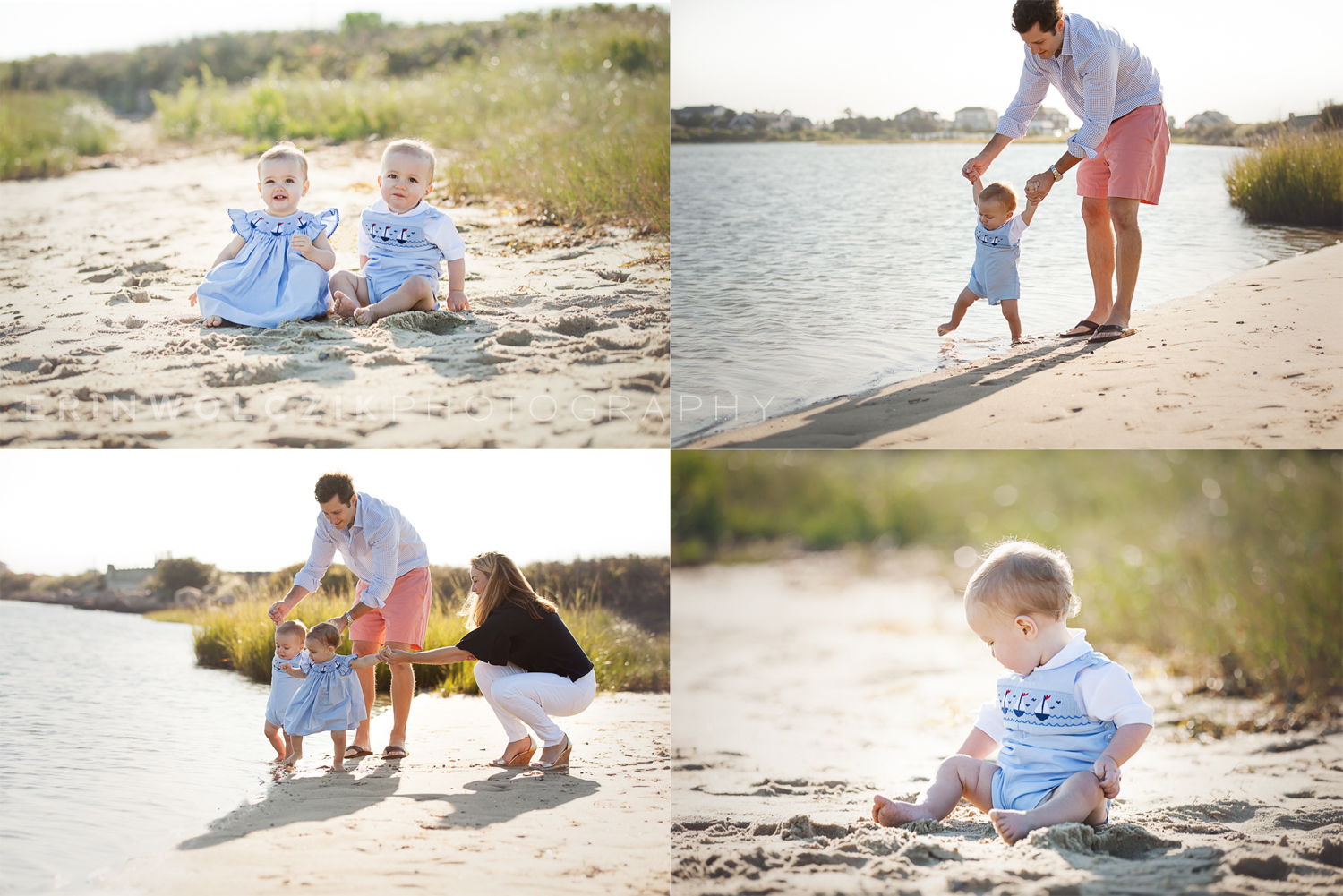 first birthday at the beach . twin photographer . falmouth, ma