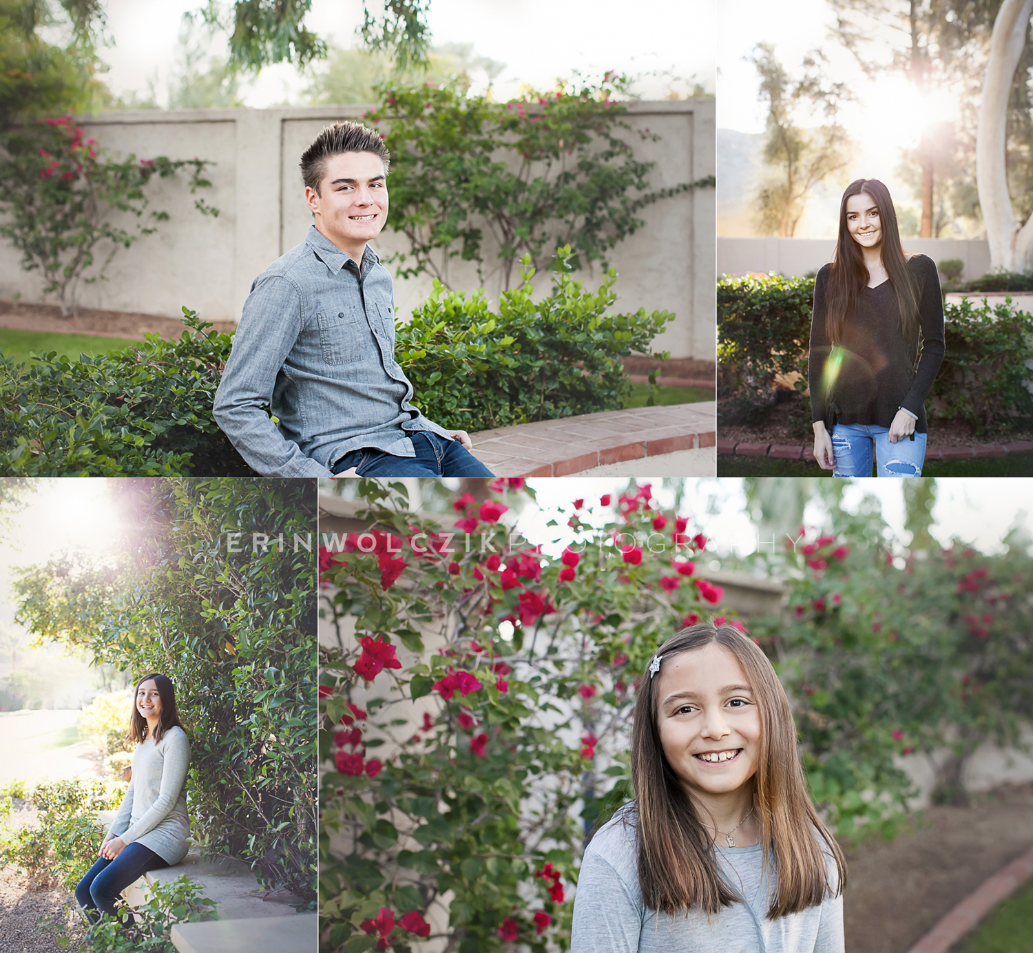 fall holiday family photographer . paradise valley, az